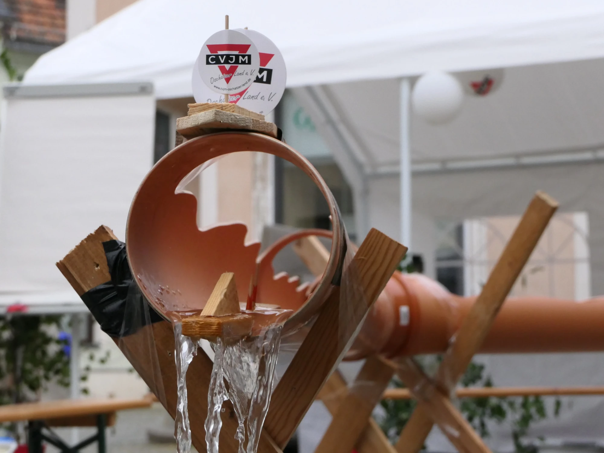 Wasserbahn auf dem Stadtfest Mügeln